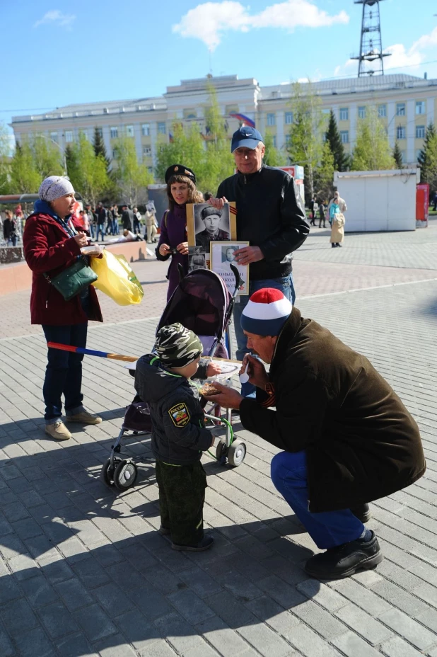 День Победы в Барнауле.