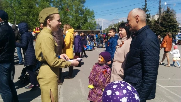 Барнаульский пивоваренный завод — городу ко Дню Победы