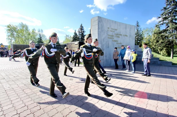 День Победы в Барнауле. 9 мая 2017 года.