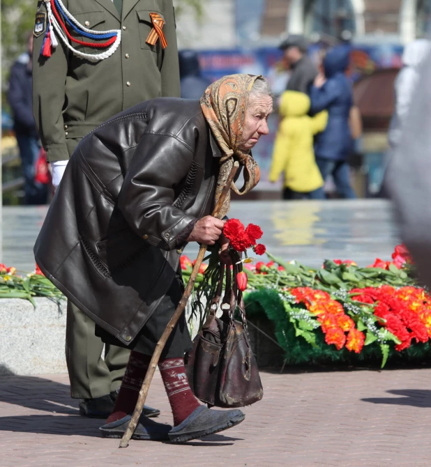 День Победы в Барнауле. 9 мая 2017 года.