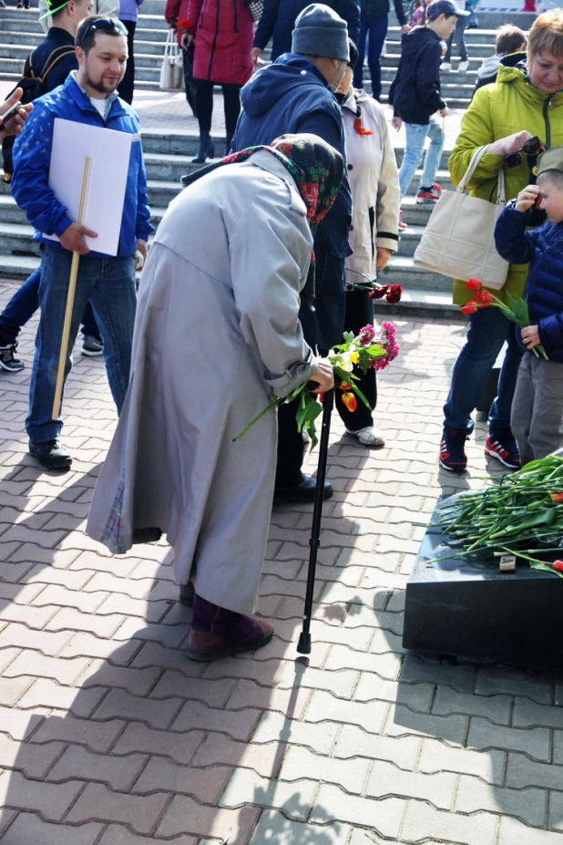 День Победы в Барнауле. 9 мая 2017 года.