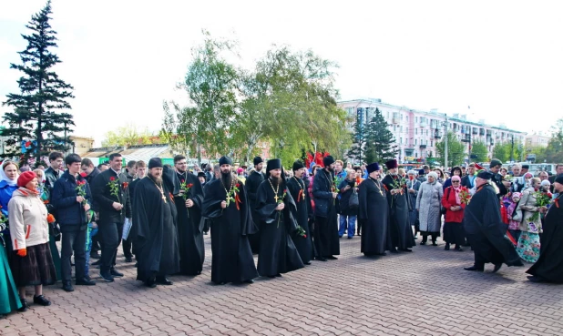 День Победы в Барнауле. 9 мая 2017 года.