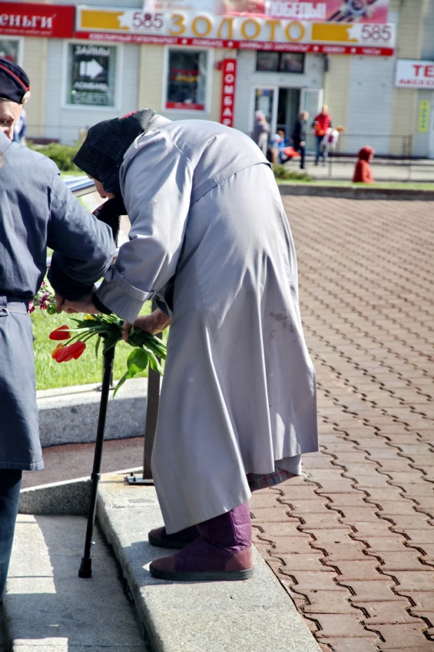 День Победы в Барнауле. 9 мая 2017 года.