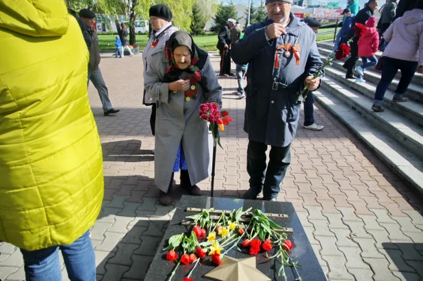 День Победы в Барнауле. 9 мая 2017 года.