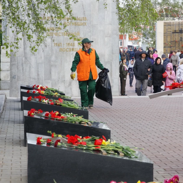 День Победы в Барнауле. 9 мая 2017 года.