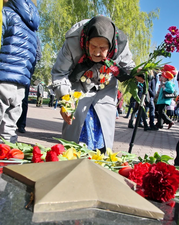 День Победы в Барнауле. 9 мая 2017 года.