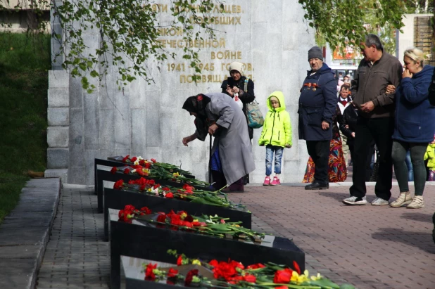 День Победы в Барнауле. 9 мая 2017 года.