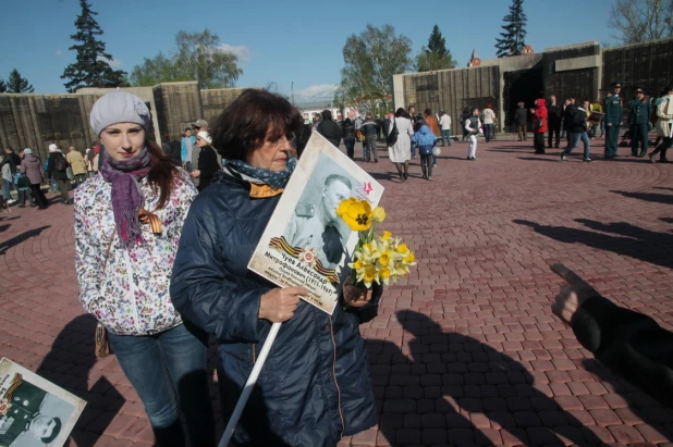 День Победы в Барнауле. 9 мая 2017 года.