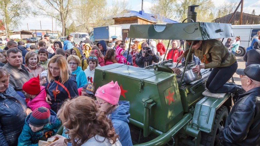 Полевая кухня.