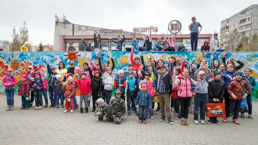 "Алтай-Кокс" провел городской арт-фестиваль.