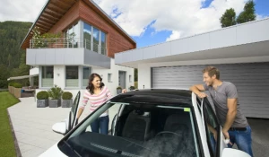 Секционные ворота.