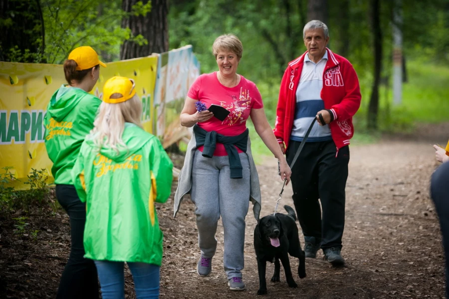 День ходьбы на &quot;Трассе здоровья&quot;, 21 мая 2017