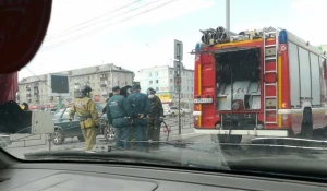 ДТП в Бийске у ТРЦ "Созвездие". 26 мая 2017 года.