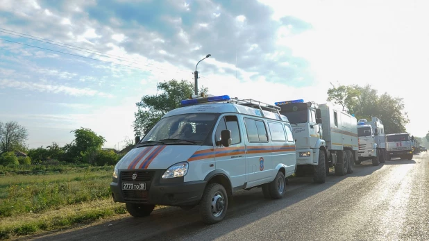 В Ставрополье эвакуируют людей из-за угрозы прорыва дамбы.