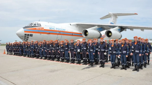 Спасатели прибыли в Ставрополье.