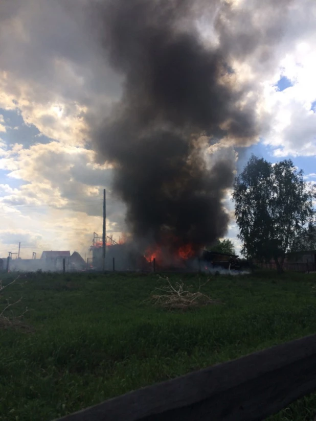 Пожар во Власихе. 