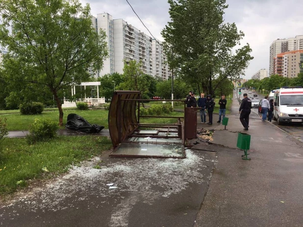 Последствия московского урагана. 29 мая 2017 года.