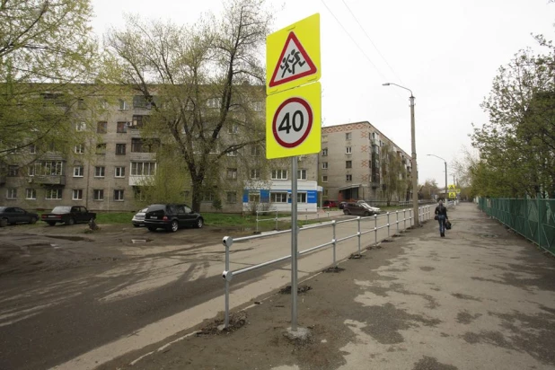 Перильные ограждения на ул. Деповской