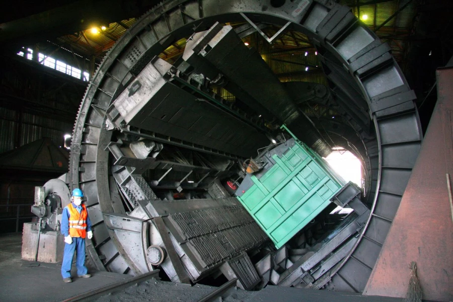 Ротор вагоноопрокидывателя.