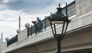 Каким стал мост через Барнаулку. Май 2017 года.