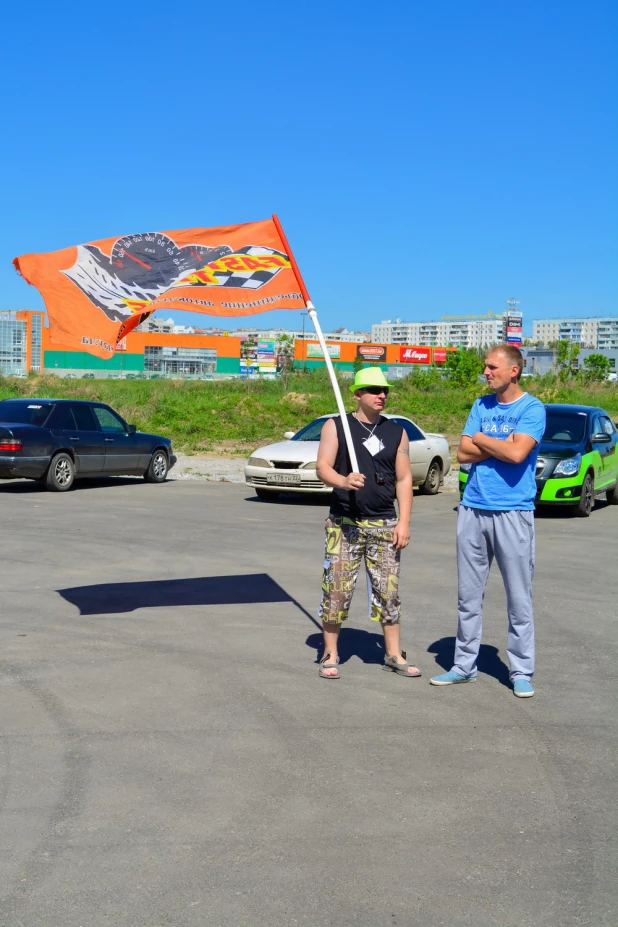 В Барнауле прошли соревнования по автослалому среди девушек. 3 июня 2017 года.