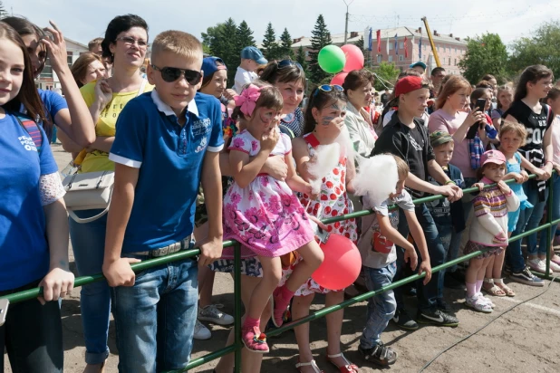 Праздник от Сибирской генерирующей компании.