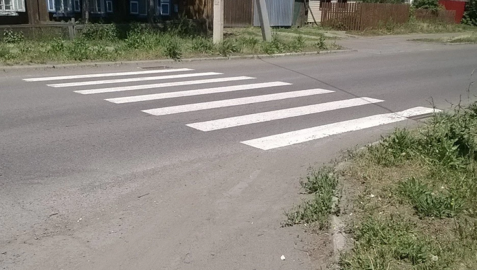 В Бийске на улице Иркутской нанесли странную разметку.