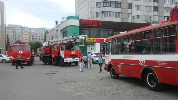 Пожар в "Гулливере".