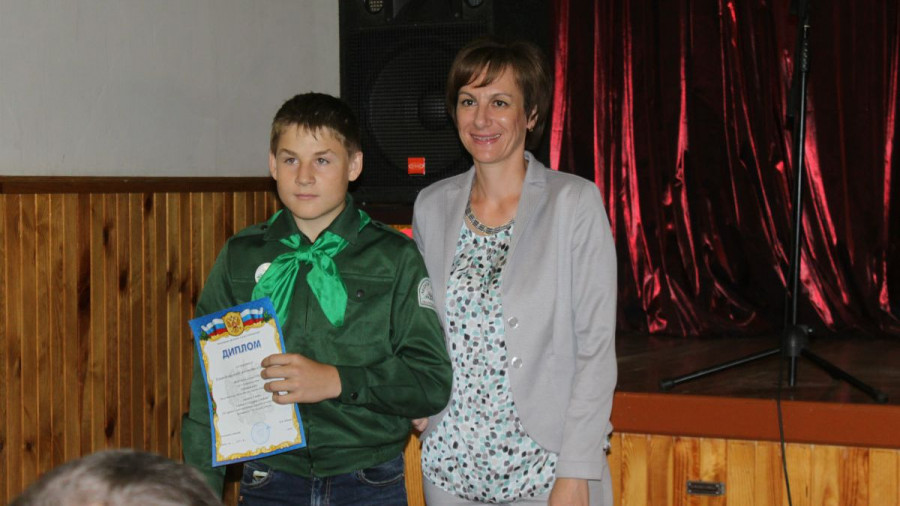 В Алтайском крае наградили юных лесоводов.