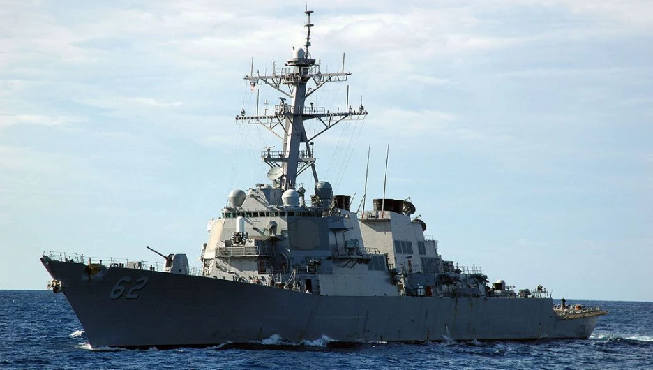 Эсминец USS Fitzgerald.