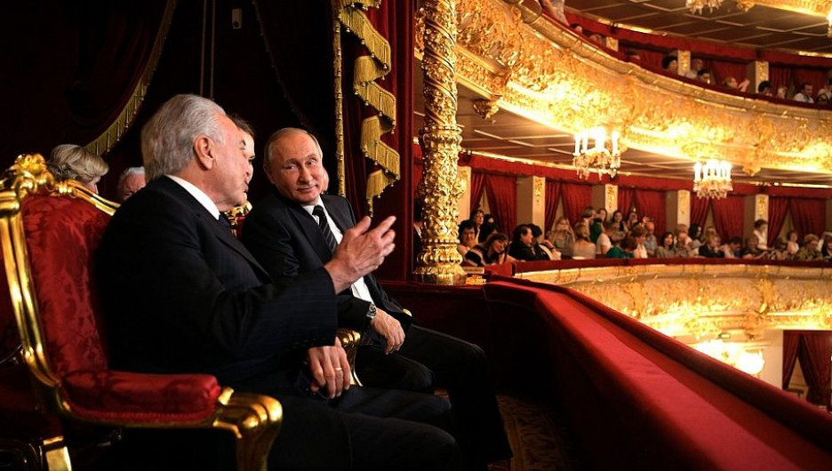 Владимир Путин посетил Большой театр.