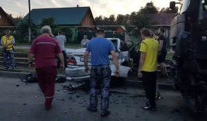 Авария у Телецентра в Барнауле