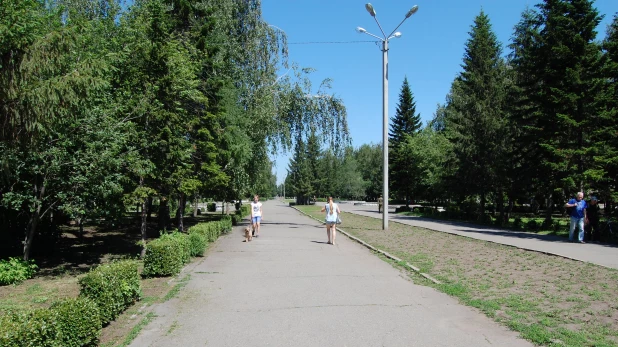 Бийск. Бульвар Петра I.