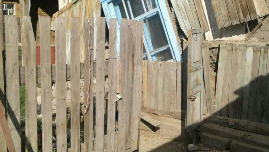 В Рубцовске обрушилась стена жилого дома