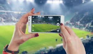 Футбольный матч.