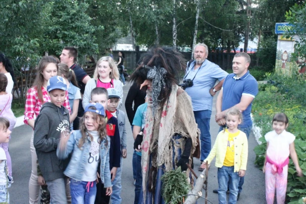 "Ночь страха в зоопарке". Барнаул, 7 июля 2017 года.