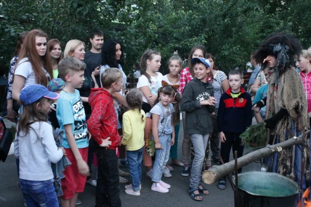 "Ночь страха в зоопарке". Барнаул, 7 июля 2017 года.