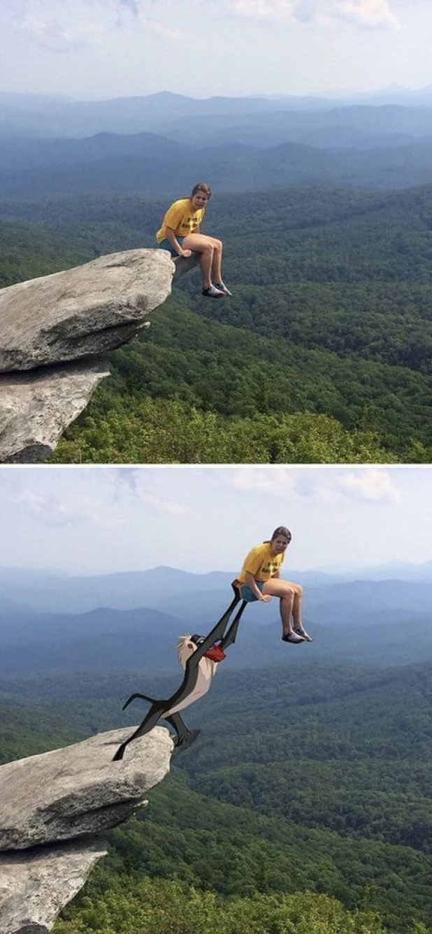 Забавное искусство фотошопа