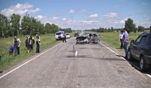 ДТП на трассе Романово-Завьялово-Баево-Камень-на-Оби