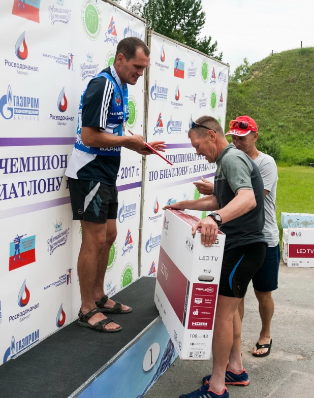 Чемпионат России по летнему биатлону среди ветеранов.