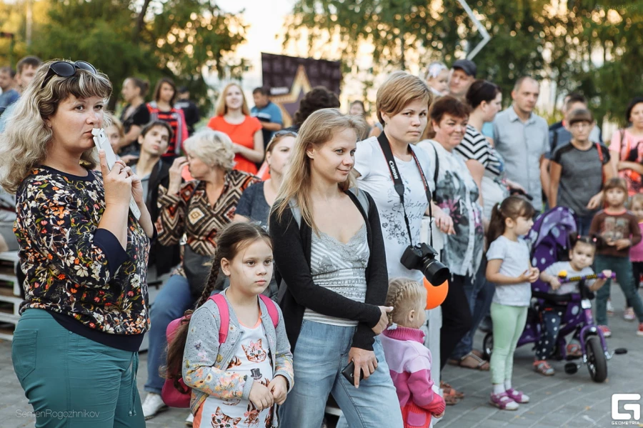Всероссийская акция "Ночь кино" в Парке Спорта А. Смертина 2016 г.