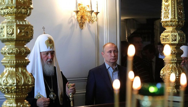 Владимир Путин посетил Валаамский монастырь.