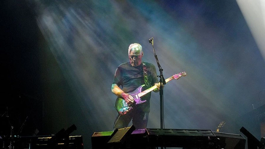 Дэвид Гилмор, лидер Pink Floyd.