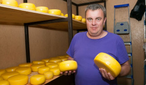 Фермер Владимир Никитченко начал продавать сыр Качотта 
