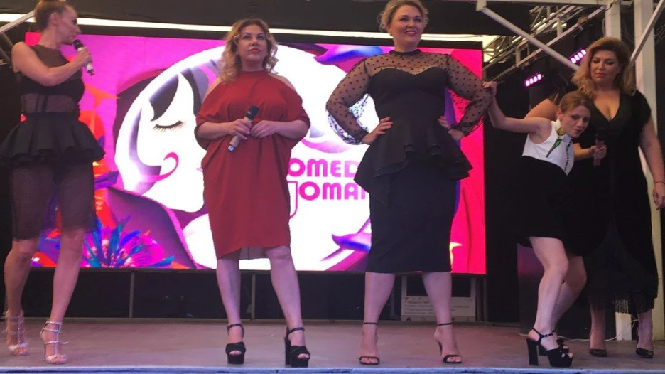 Звёзды Comedy Woman в Яровом. 15 июля 2017 года.