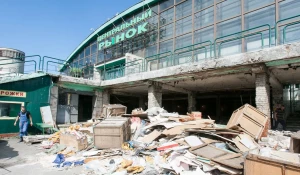 Старый базар в Барнауле, 17 июля 2017.