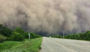 Ураган в Усть-Каменогорске