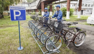 Вело-такси на "Алтай-Коксе".