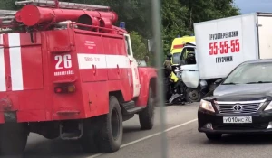 Авария возле Присягино. 20 июля 2017 года.