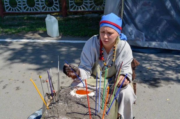 Ярмарка в Сростках. 2017 год.